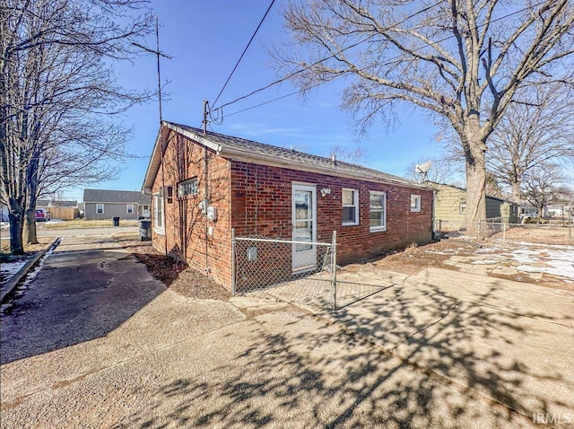 view of rear view of house