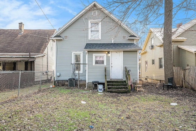 view of back of property