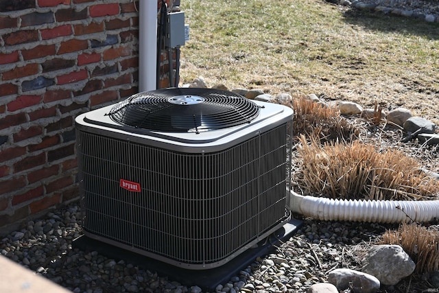 exterior details with cooling unit