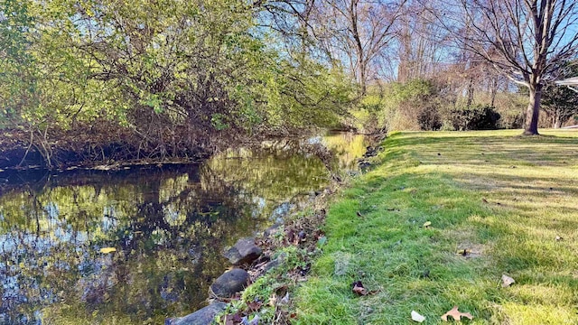 view of nature with a water view