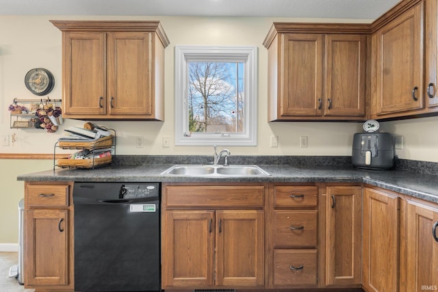 kitchen featuring sink and dishwasher