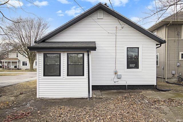 view of back of house