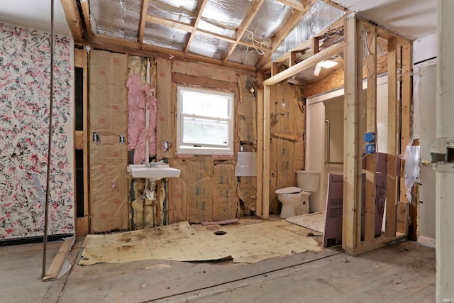 miscellaneous room with sink