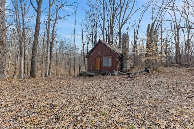 view of property exterior