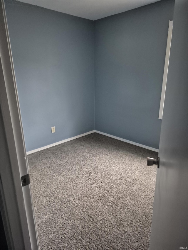 unfurnished room with carpet