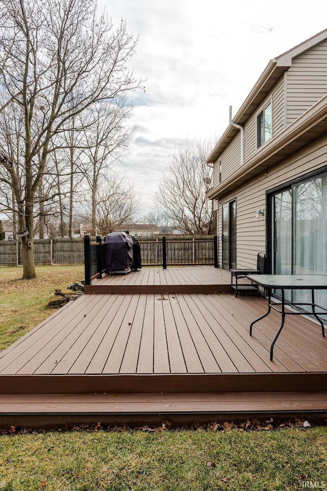 view of deck