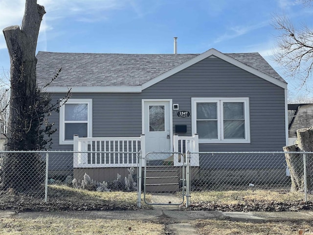 view of front of house