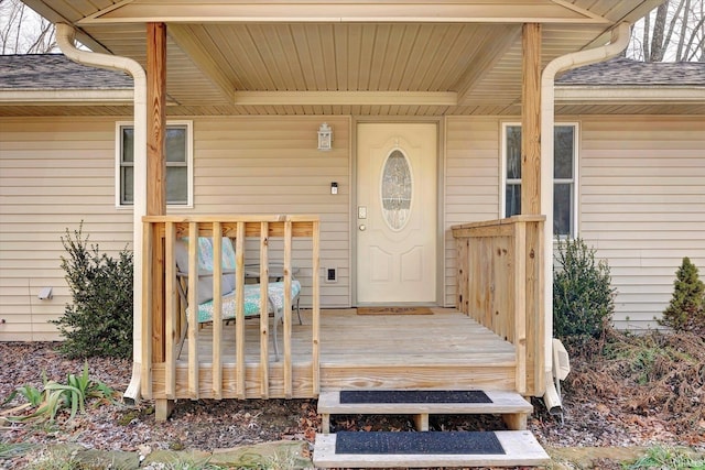 view of property entrance