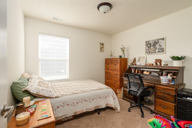 bedroom featuring carpet floors