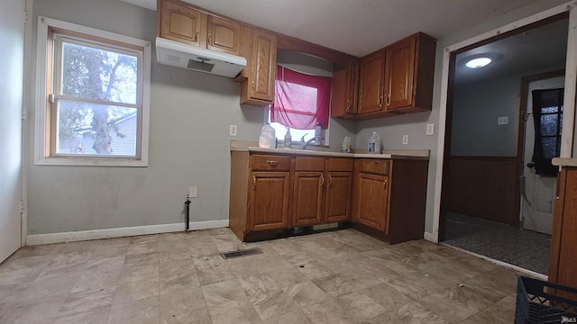 kitchen with sink