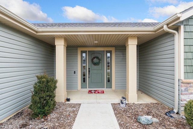 view of property entrance