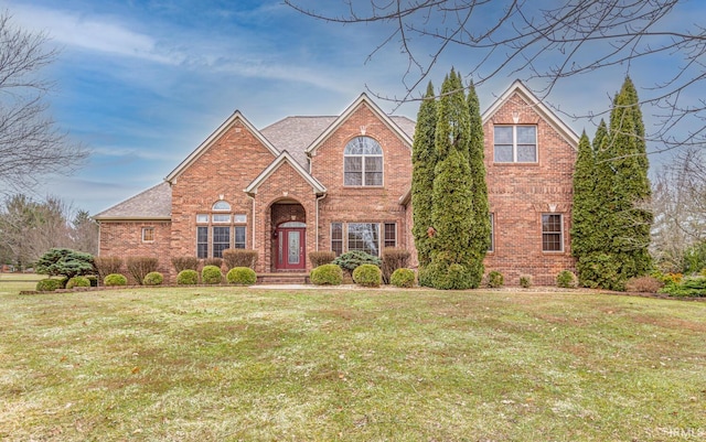 view of front property with a front yard