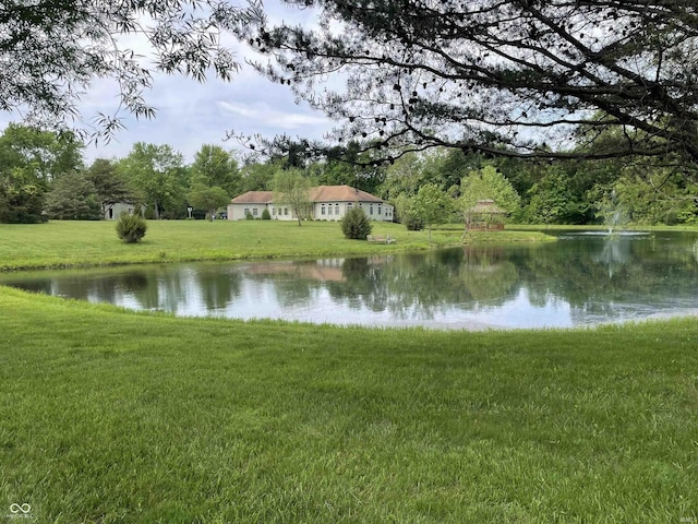 property view of water