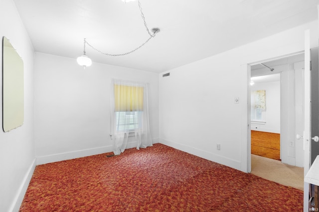 empty room with carpet