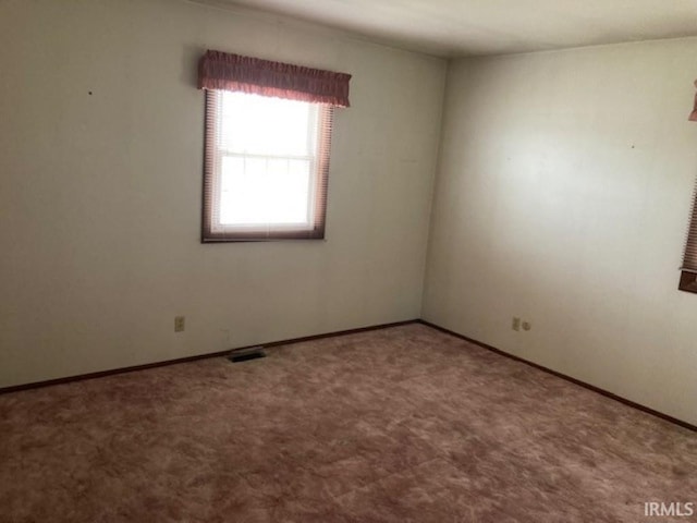 empty room featuring carpet floors