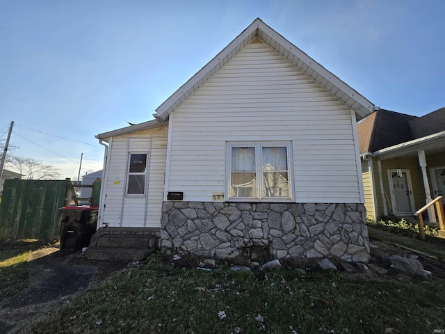 view of back of house