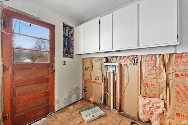 view of laundry room