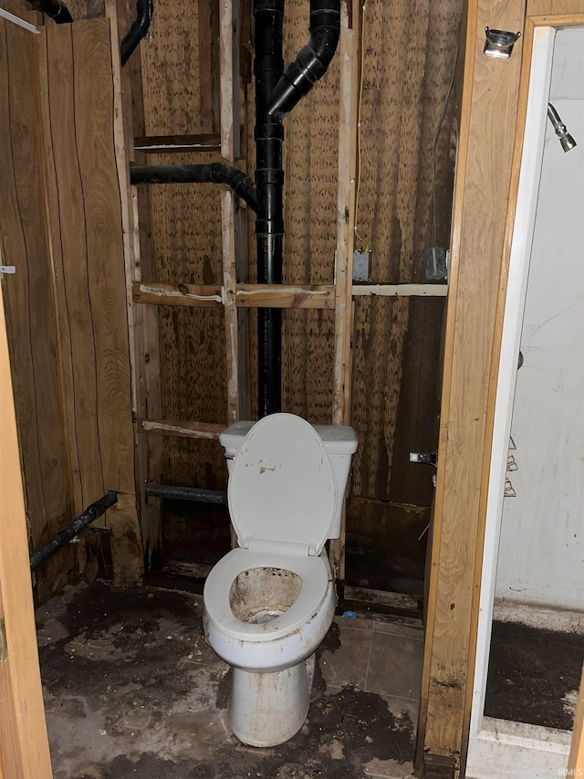 bathroom with toilet