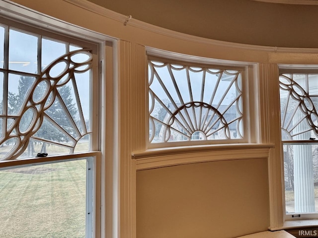 interior details featuring ornamental molding