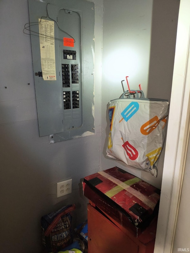 utilities with electric panel