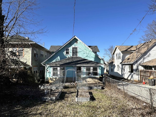 view of rear view of house