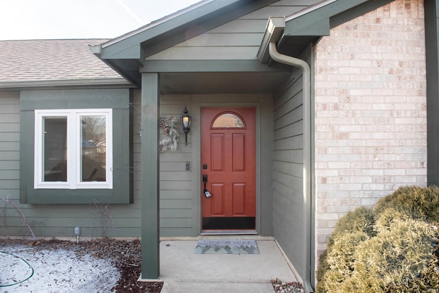 view of entrance to property