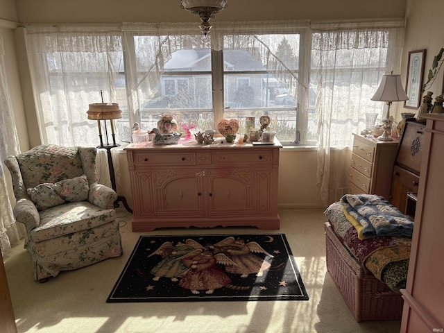 view of sitting room