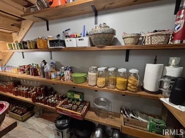 view of pantry