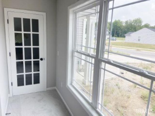 view of doorway to outside