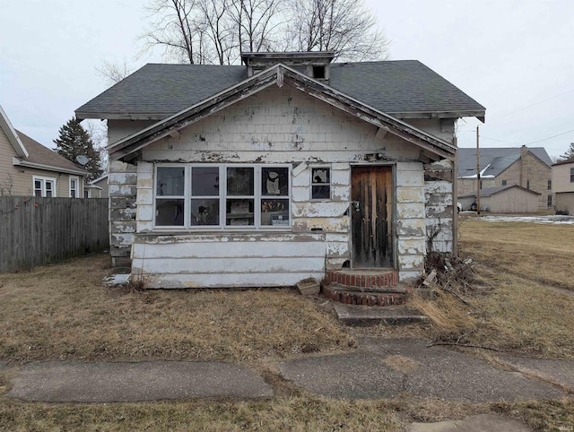 view of front of house