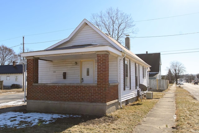 view of side of home