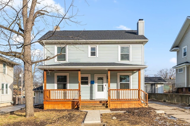 front of property with covered porch