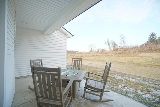 view of patio