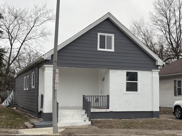 view of bungalow