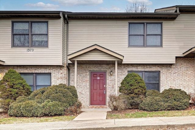 view of townhome / multi-family property