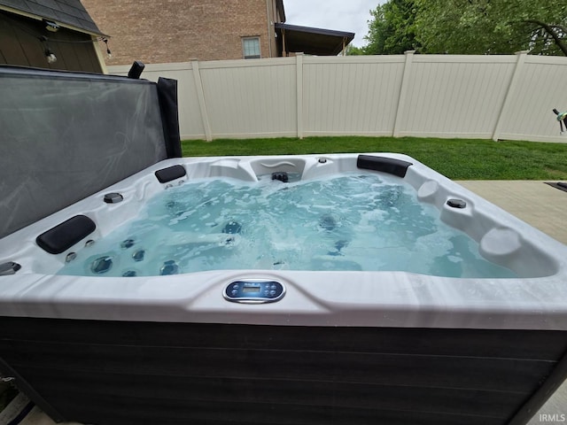 4595 Fieldcrest Place Cir, Newburgh, IN 47630 - exterior space featuring a jacuzzi