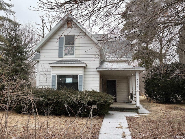 view of bungalow-style house