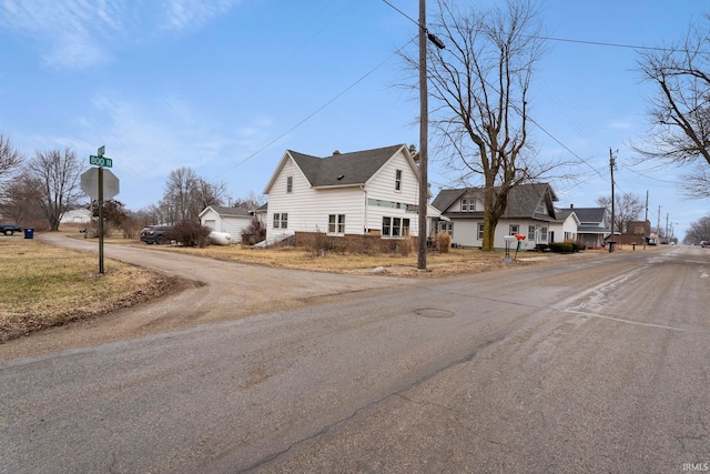 view of road