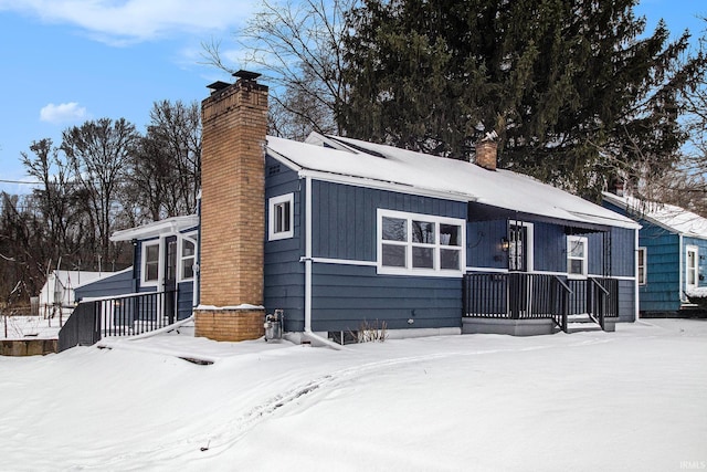 view of front of house