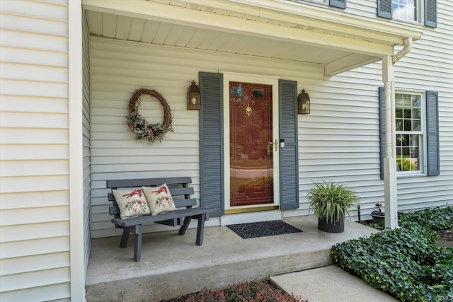 view of entrance to property