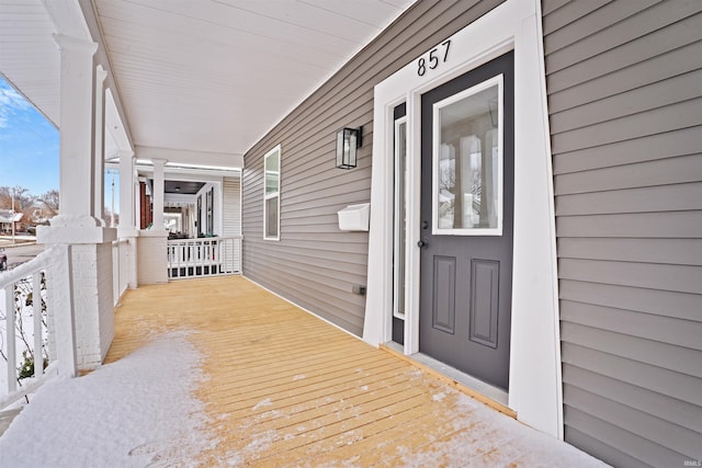 view of property entrance