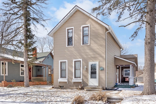 view of front of house