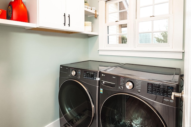 view of laundry room