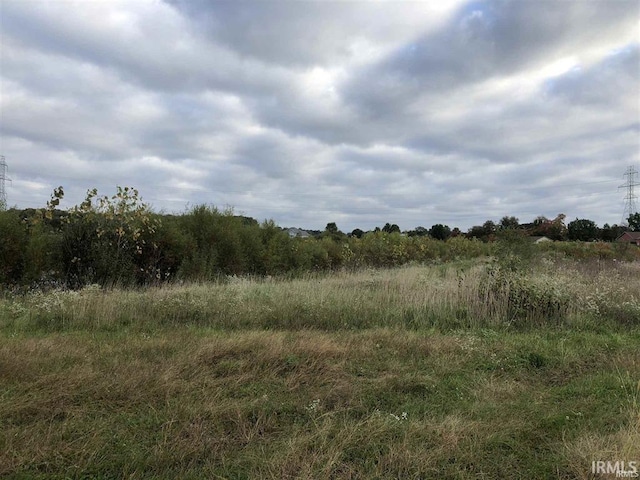 view of nature featuring a rural view