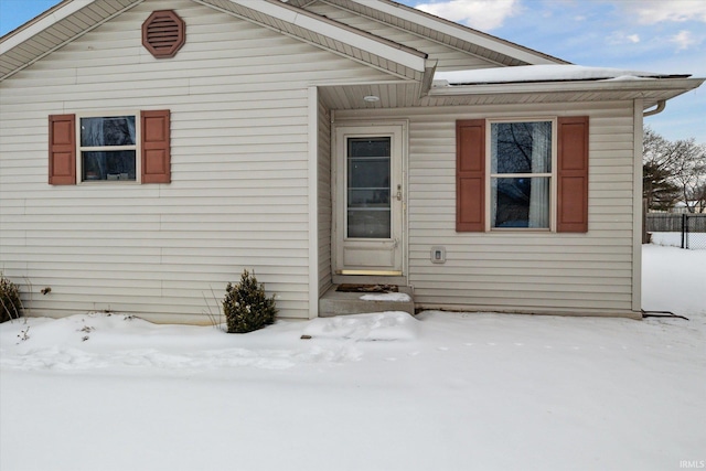 view of front facade