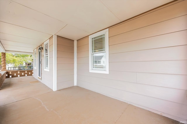 view of patio / terrace featuring a porch