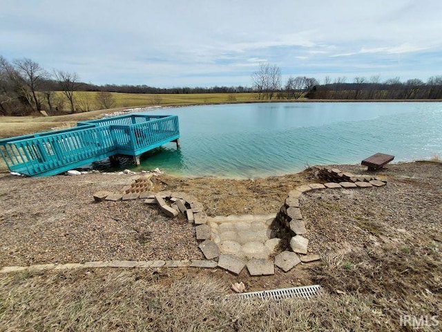 view of water feature