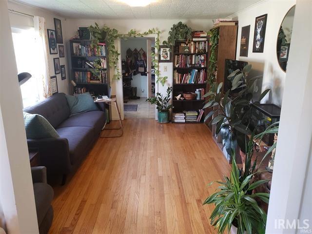 living room featuring wood finished floors