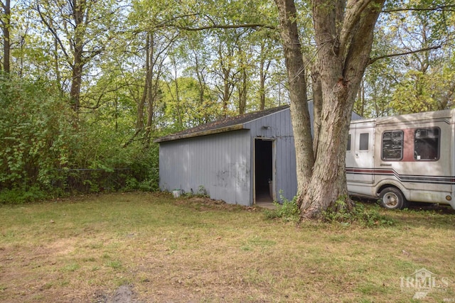 view of outbuilding with an outdoor structure