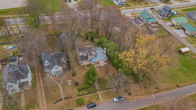 drone / aerial view featuring a residential view